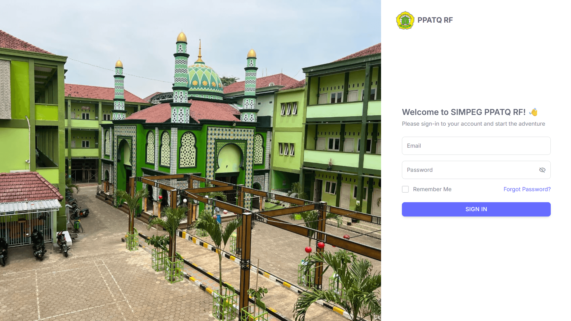 SIMPEG RF - Boarding School Management System screenshot 1