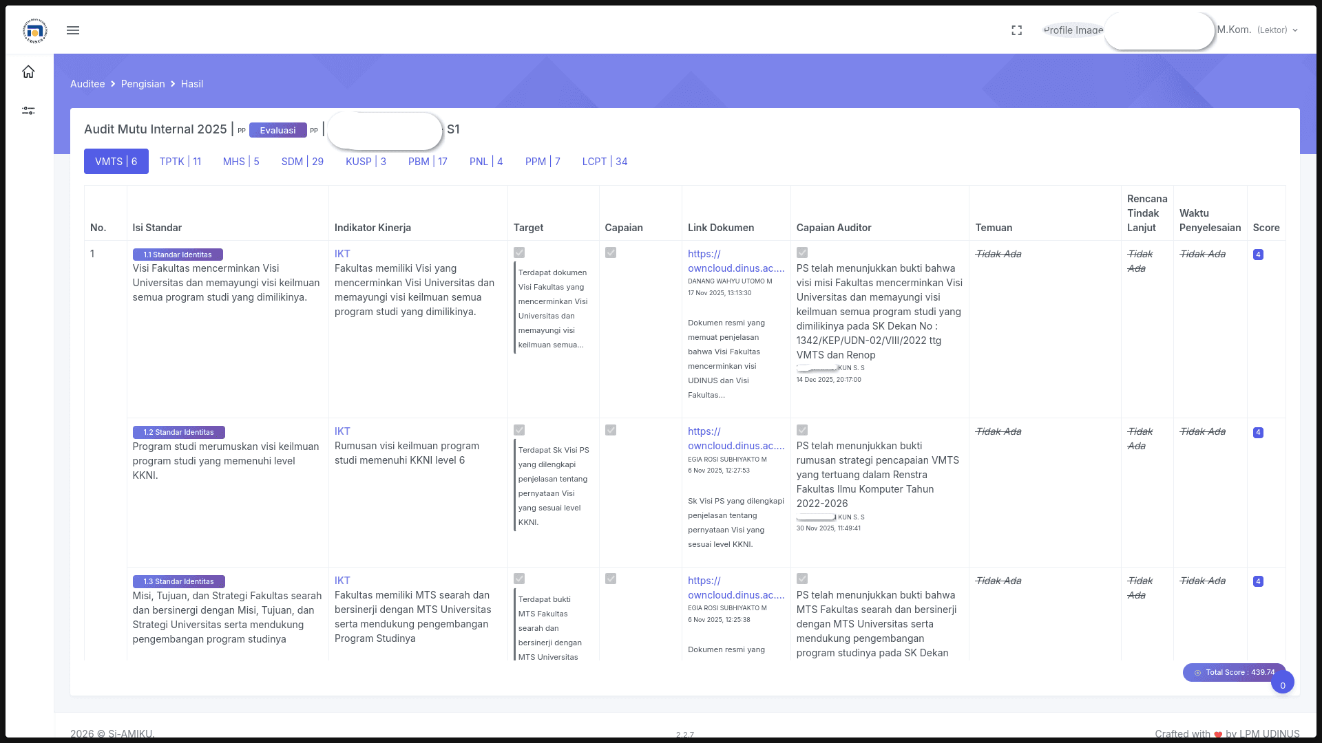 SPMI - Quality Assurance System screenshot 3